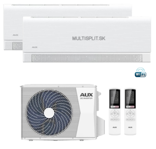 Klimatizácia AUX C-smart lite 2-multisplit (2,7kW + 2,7kW) + vonk.j. 4,1kW